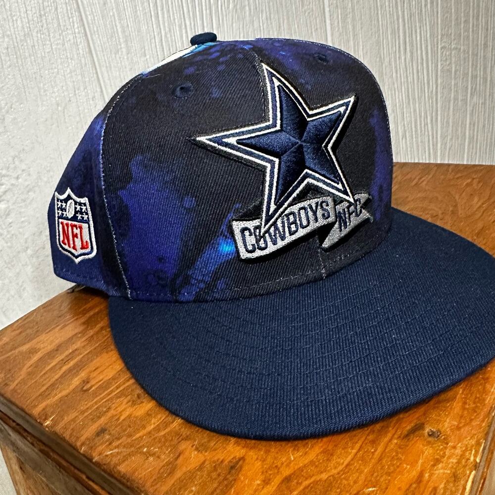 DALLAS COWBOYS NFL NEW ERA 9FIFTY 2022 ON FIELD SIDELINE INK SNAPBACK HAT CAP - Picture 3 of 8